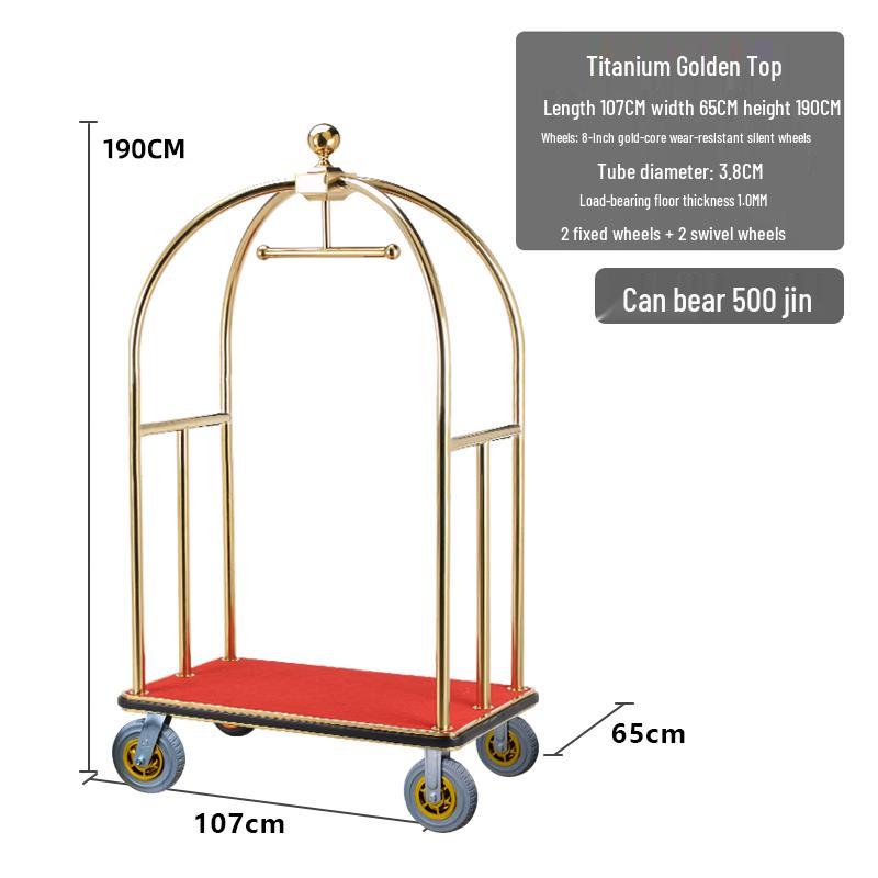 Hotel Bellman's Luggage Cart