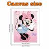Disney Pearl Painting 5D Minnie Mouse Pearl Gemstone Art Diamond Painting Kit for Adults Beginners Gift Ideas Perfect Wall Home Decor