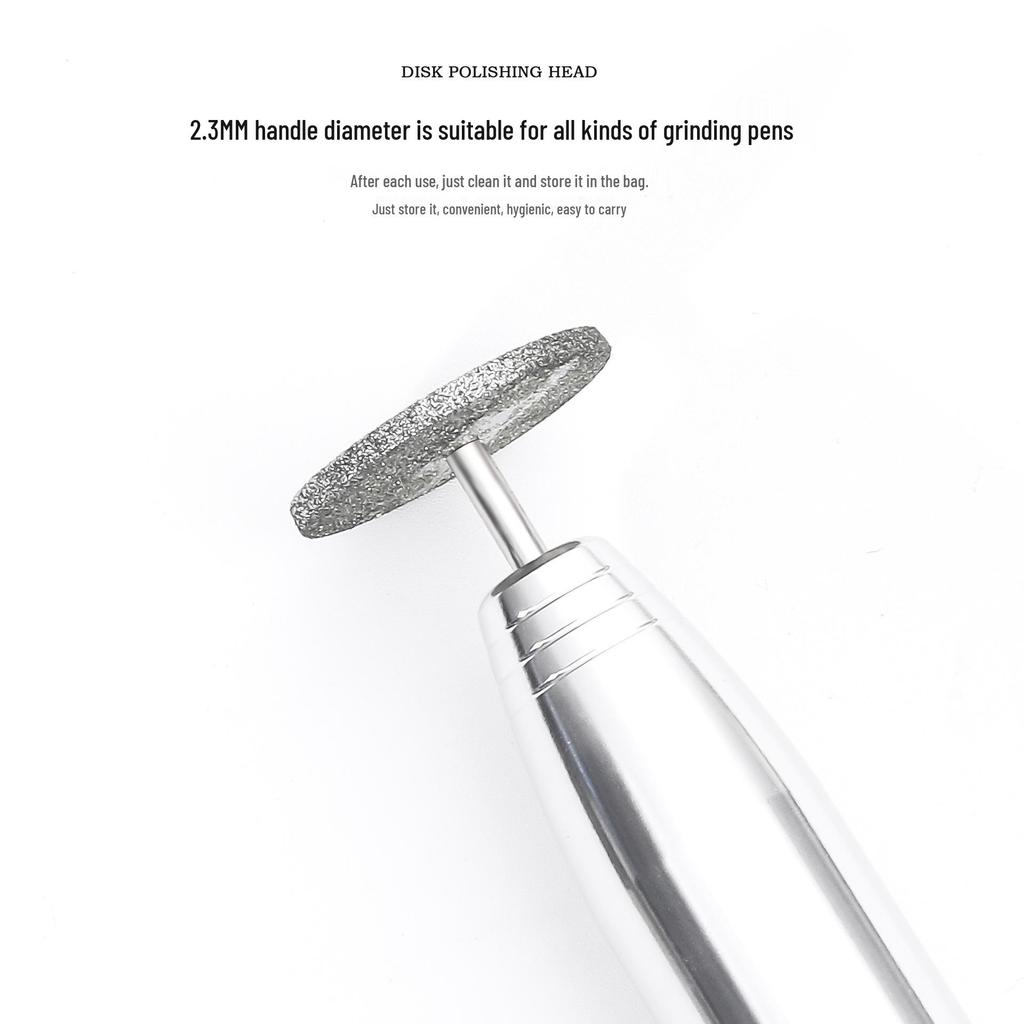 Nail Shaping UFO Disc: Trapezoid Sanding Head for Pre-treatment and Grinding
