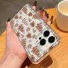 Luxury Cartoon Christmas Clear Case for  Mi 11 Lite 5G NE 14 13T 13 12T 12X 12 Poco X6 F5 X5 X3 Pro Soft Shockproof Cover