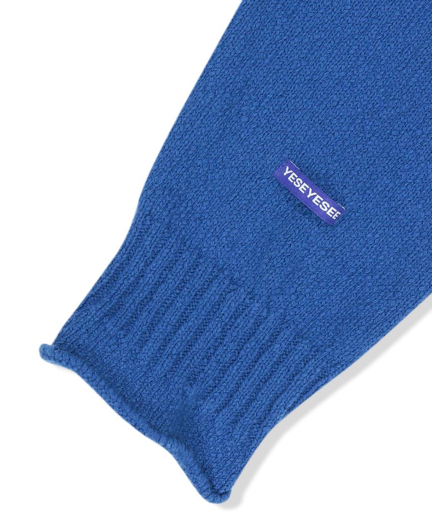 YESEYESEE Y.E.S Fisherman Sweater Blue