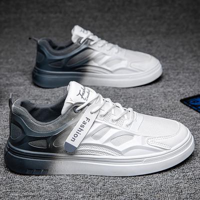Autumn Breathable Men's Shoes 2025 New Hong Kong Style Low-Top Sports Small Whiteboard Shoes Men's Mesh Casual Tennis Shoes Trendy Shoes