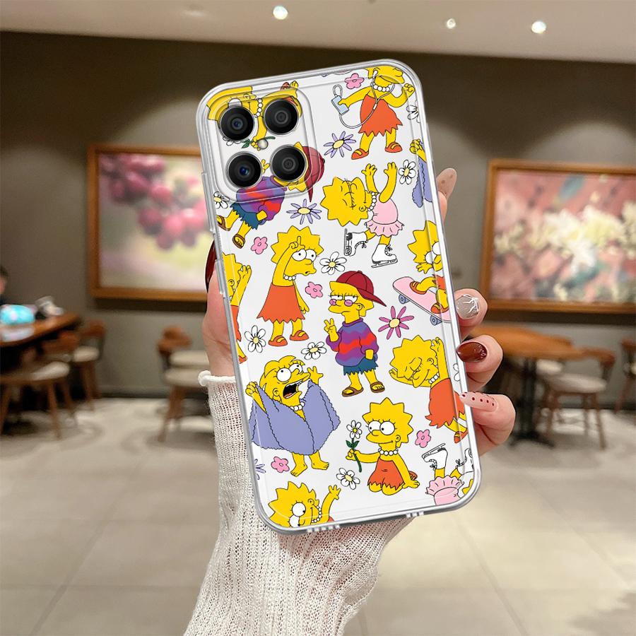

Soft Phone Cover Case for Honor X8a 90 Lite X8b X7b X9a X9b X8 The S-simpsons Honor 90