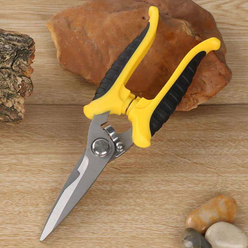 1pcs Outdoor Garden Tools Multi Functional Household Use Picking Scissors Electric Wire Electrician Cutting Iron Sheet Cutting