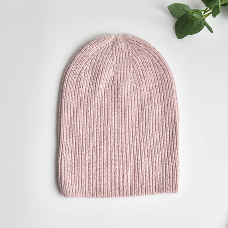 Custom Winter Wool Knitted Beanie for Women Men Unisex Warm Cuff Beanie High Quality Plain Beanies Factory