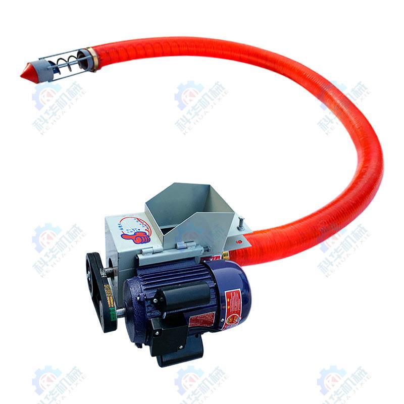 Compact Vehicle-Mounted Auger for Grain, Sand, and Cement