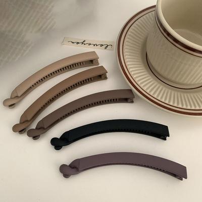 Women Girls Plastic Banana Clip Party Hair Barrettes Hair Accessories Cross Hair Claws