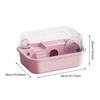 Hamster Habitat,Large Hamster Cage,Breathable Portable Exercise Playing House House Small Animal Cage for Small Animals Mice