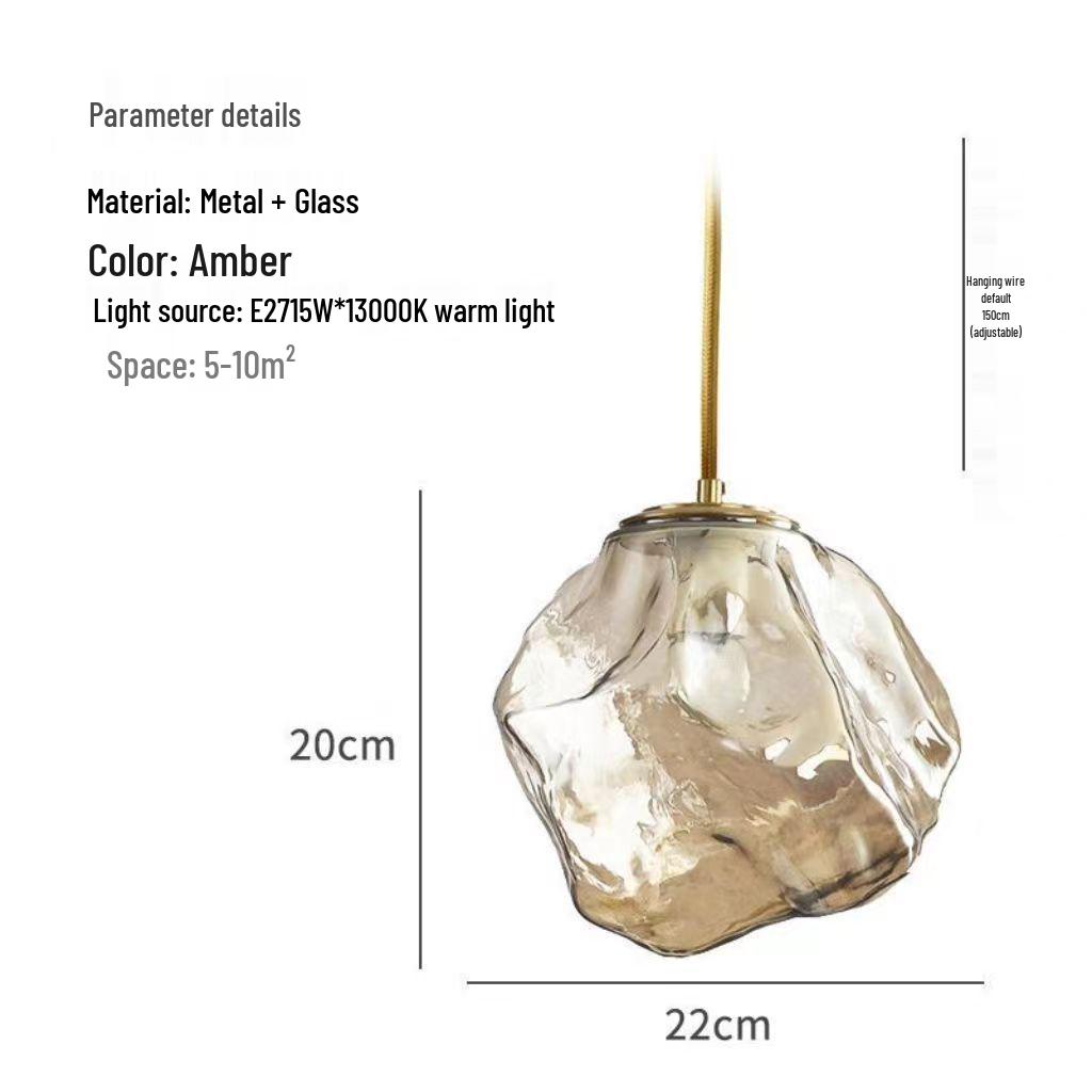 

Минималистичная люстра в виде кубиков льда - Креативный подвесной светильник для фойе, баров и спален