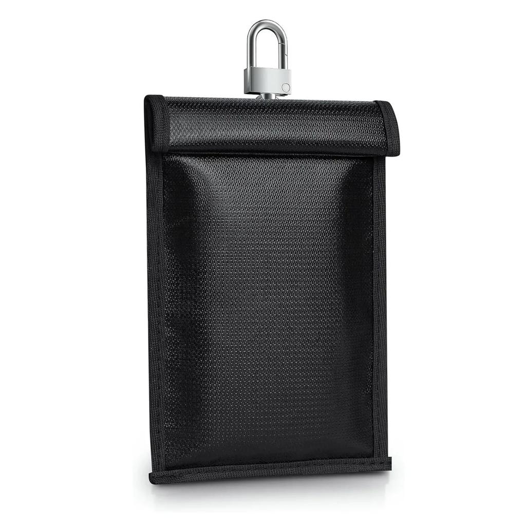 Brannhemmende Faraday-pose Skjerm RFID Mobiltelefonsignalblokkering Anti-sporing GPS-lokasjon EMF-beskyttelse Info Sikkerhetsdeksel