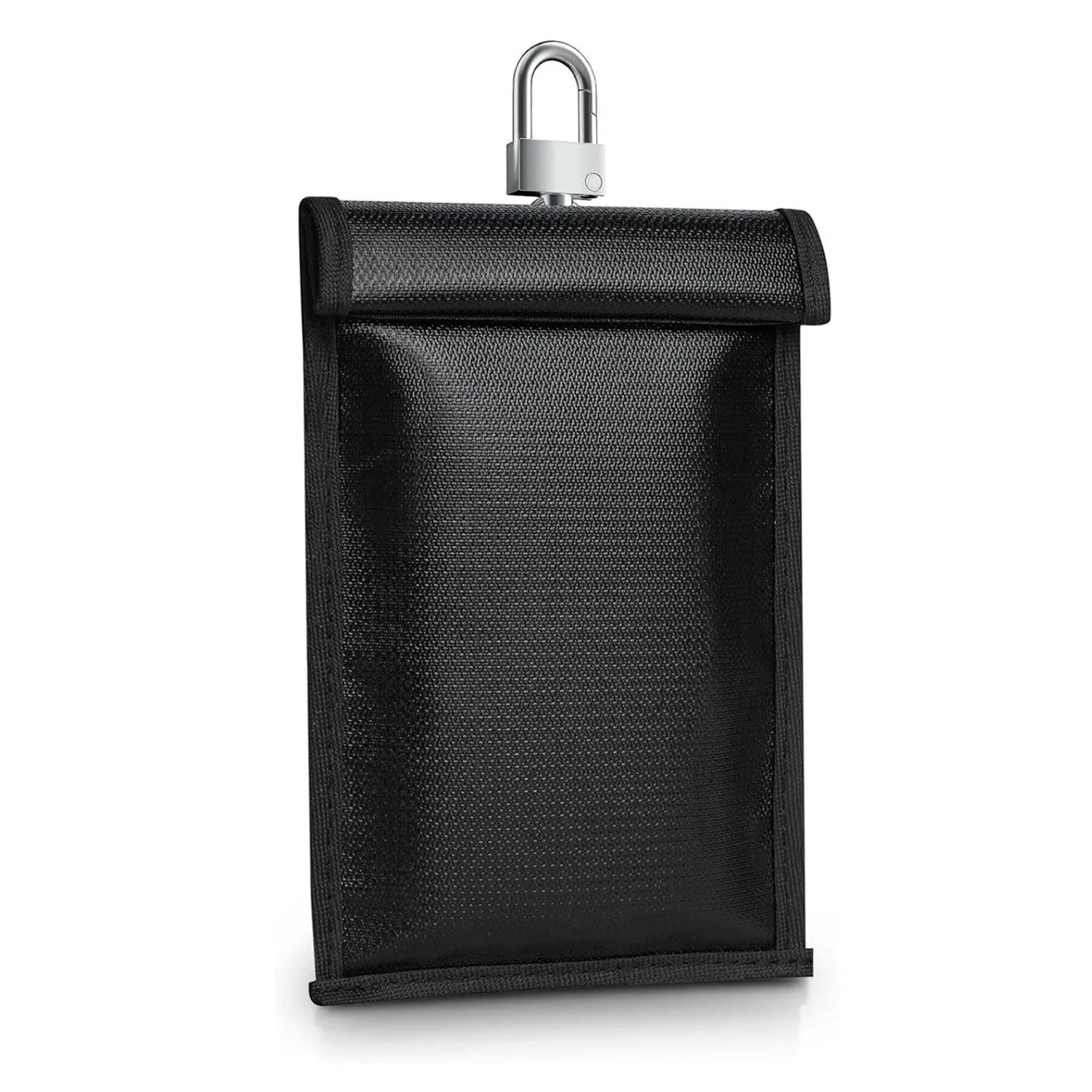 

Огнестойкий защитный чехол Faraday Bag, блокирующий сигнал сотового телефона RFID, противостоящий отслеживанию местоположения GPS, защита от электромагнитных полей, информация о безопасности