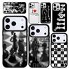 Capa Case for iPhone 17 Air 16 Pro Max 15 Plus 11 13 Mini 14 12 Back Phone Cover Chess Board Pieces