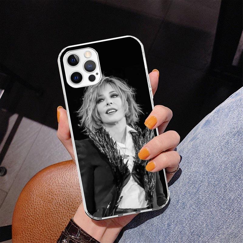 Mylene Farmer Phone Case For iPhone 17 Air 16 Pro Max 16E 15 + 14 Plus 11 12 13 Mini 7 8 SE Gift Print Cover Fundas