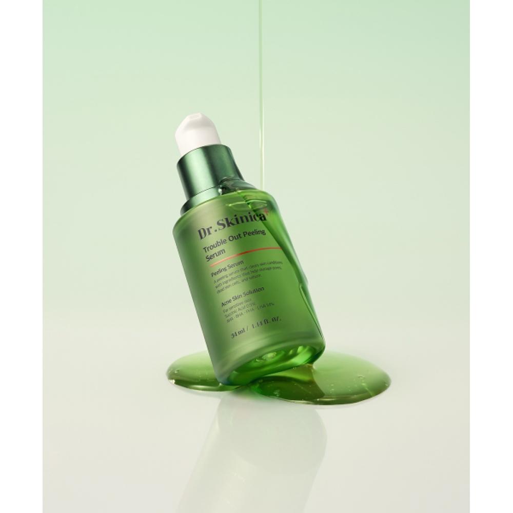Jaminkyung Dr. Skinica Plus Trouble Out Serum 2 Types  Peeling Serum 34ml+ Daily Serum 48ml 