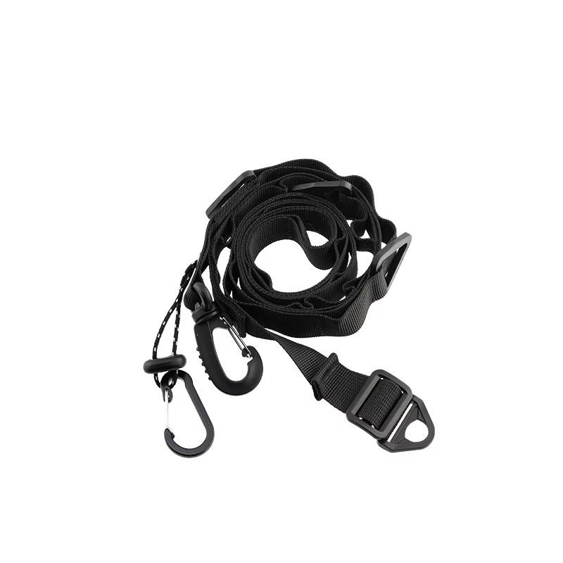 Multifunctional Camping 24 Hole Hanging Storage Rope Buckle for Outdoor Travel Hanging Rope Drying Line чёрный