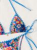2026 New Style Printed Tie Side Pendant Sexy Bikini Swimsuit Comfortable Stylish For Summer Holiday & Resort