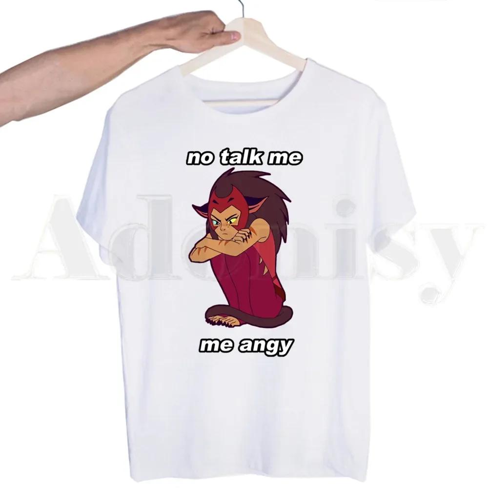 

Adora Catra Love She Ra И Кэтра Мультяшный Арт Футболки Мужская Мода Летние Футболки Футболка Топ Футболки Уличная Одежда Харадзюку Смешные S