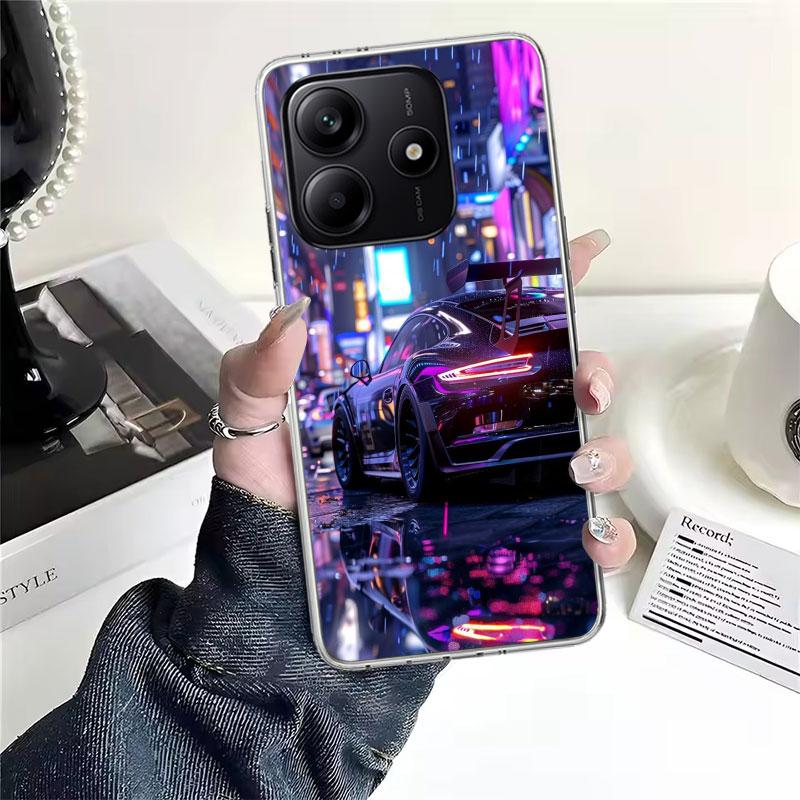Cool Male Men Sports Cars Soft Phone Case For Xiaomi Redmi Note 15 14 14S 13 12 Pro Plus 12S 11 11S 11E 10 10S 11T 5G Fundas Coq