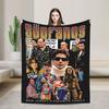 Vintage 90s Sopranos Family Tv Show Blanket Fleece Spring Autumn Portable Ultra-Soft Throw Blanket for Sofa Couch Bedspread