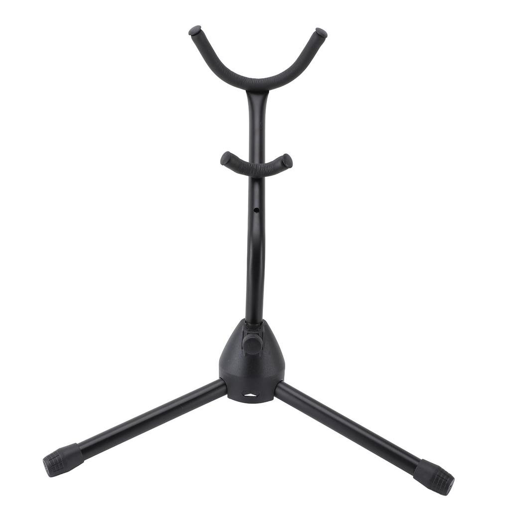 Tenor Saxophone Holder Folding Metal Stable Alto Saxophone Display Stand Rack for Home and Shops