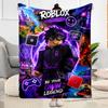 Roblox Street Style Avatars Blanket Durable Comfort Suitable For Picnics Office Sofa For All Seasons Playful Design