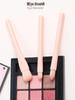 Compact 4-in-1 Retractable Makeup Brush: Powder, Eyeshadow, Blush, Contour