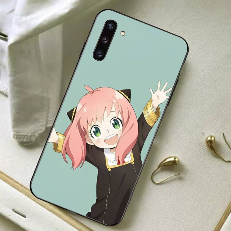Anime Anya Forger Phone Case for Samsung A51 A30s A52 A71 A12 for Huawei Honor 10i for OPPO Vivo Y11 Cover