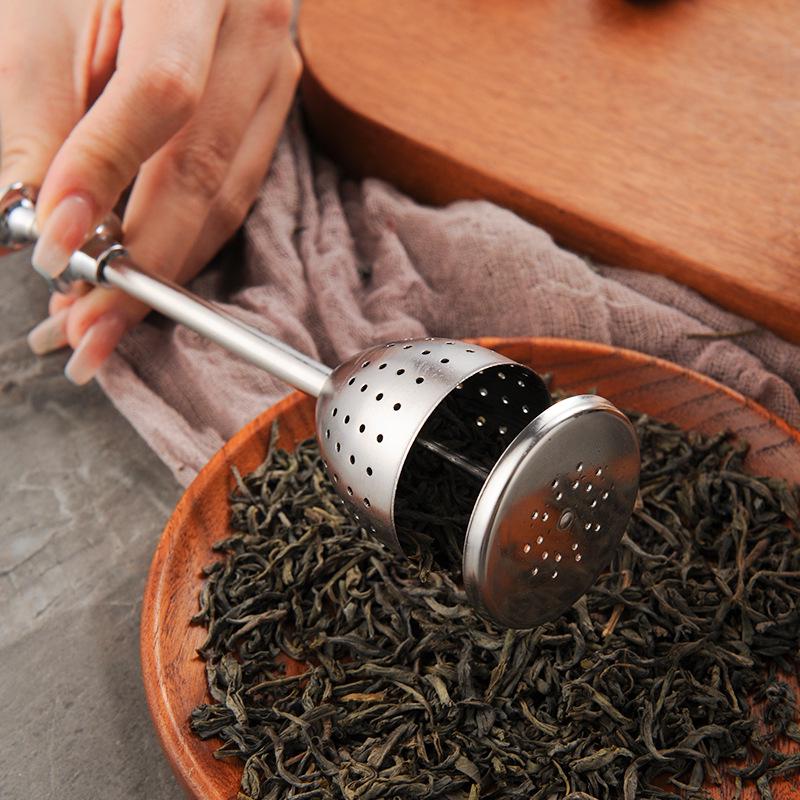 304 Stainless Steel Conical Tea Infuser Stick and Strainer Mesh 