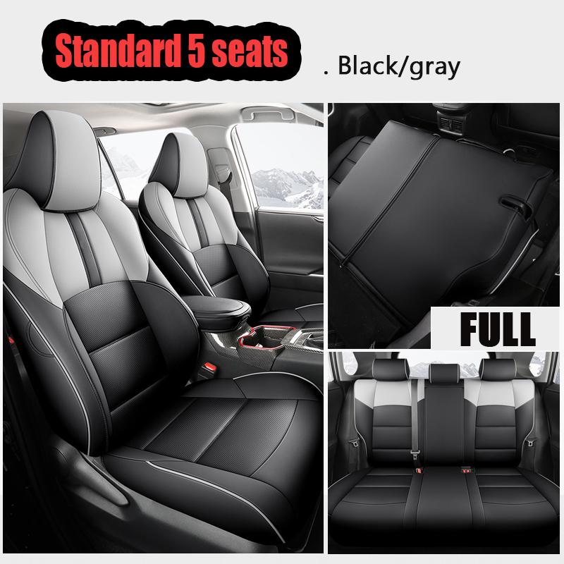 Upgrade Car Seat Cover For Toyota CHR 2019-2025 Luxury Interior Protecting Seat Cushion Leather Easy Maintenance Accessories