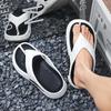 Fashion 2025 Summer Slippers Men Flip Flops Thick Soled EVA Soft Slides For Men Non-Slip Fashion Sandals Outdoor Beach Summer Shoes