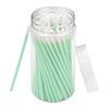 Portable Disposable Lip Brush Set - Makeup Tools & Cotton Swabs
