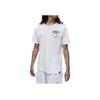 Jordan American Retro Simple Letter Print Round Neck Casual Short Sleeve T-Shirt Men Tops White DQ7385-100