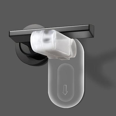ABS Door Handle Lock Anti-pinch Multifunctional Unisex Safety Lock Self Adhesive No Punching Safety Protection Buckle