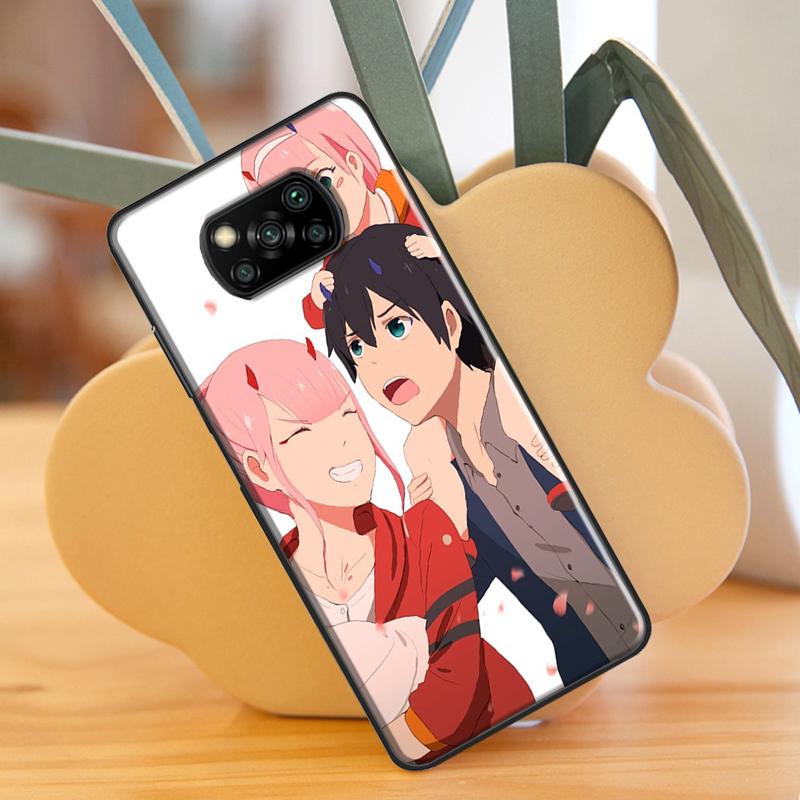 Zero Two Darling in the FranXX Anime For POCO X3 Pro X3 GT F3 M3 M4 Pro Case For Xiaomi Mi 11 Lite Mi 11T Pro 10T Back Cover