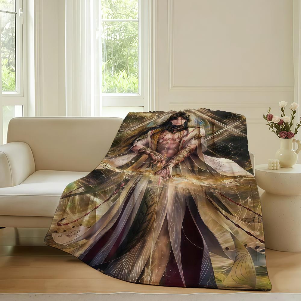 Love and Deepspace Zayne Blanket For Sofa Office Bed Plane Travel Sleep Read Relax Camping Soft And Warm 30x40in