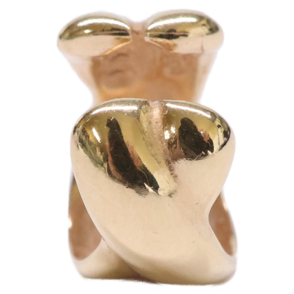 Ete K10 Cross Design Single Ear Cuff Earring Yellow GoldUsed