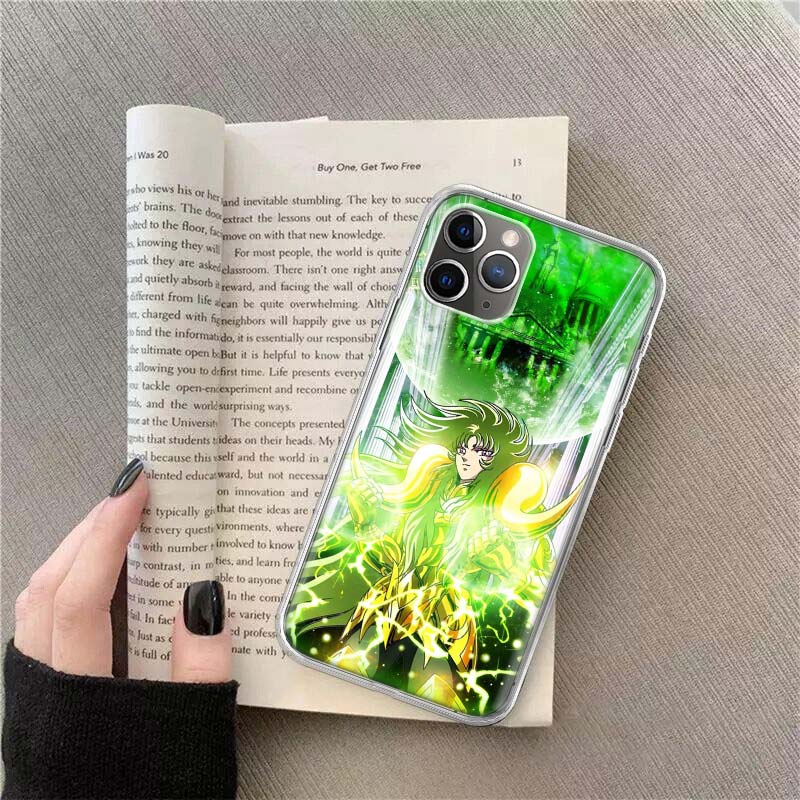 Saint Seiya Knights Of The Zodiac Phone Case For Apple Iphone 12 13 Mini 14 15 Pro 17 Pro Max Air 11 16E 16 Plus Shell