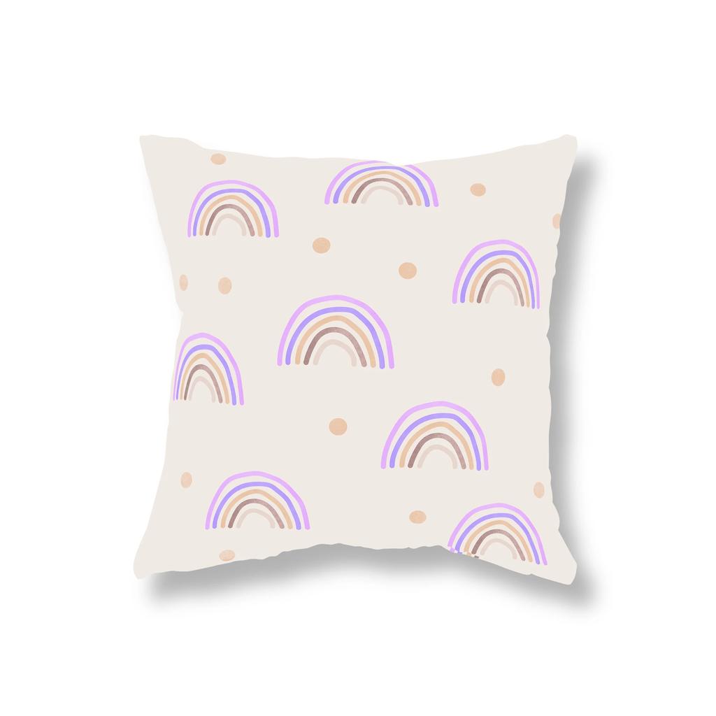 Pumpkin Cat Throw Pillow Cover Bohemian Abstract Simple Geometric Set Sofa Decor Room Office Game Chair Cushion  Home