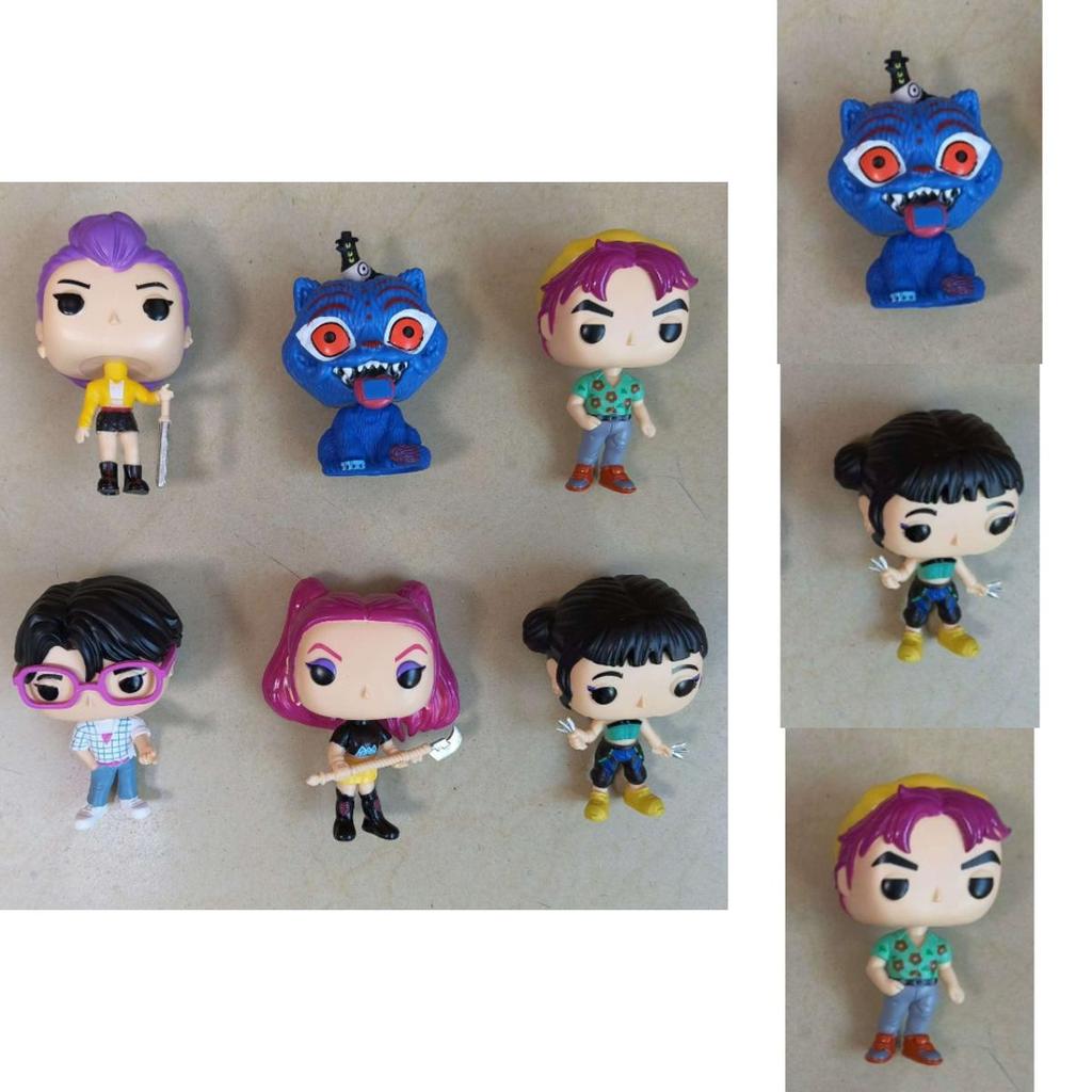 Kpop Demon Hunters Pvc Doll Ornament For Desk Decor And Office Display