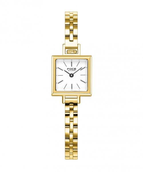[FOCHE LADY] FOCHE LADY 19.5mm Women s Square Metal Watch FM1913GD FREE