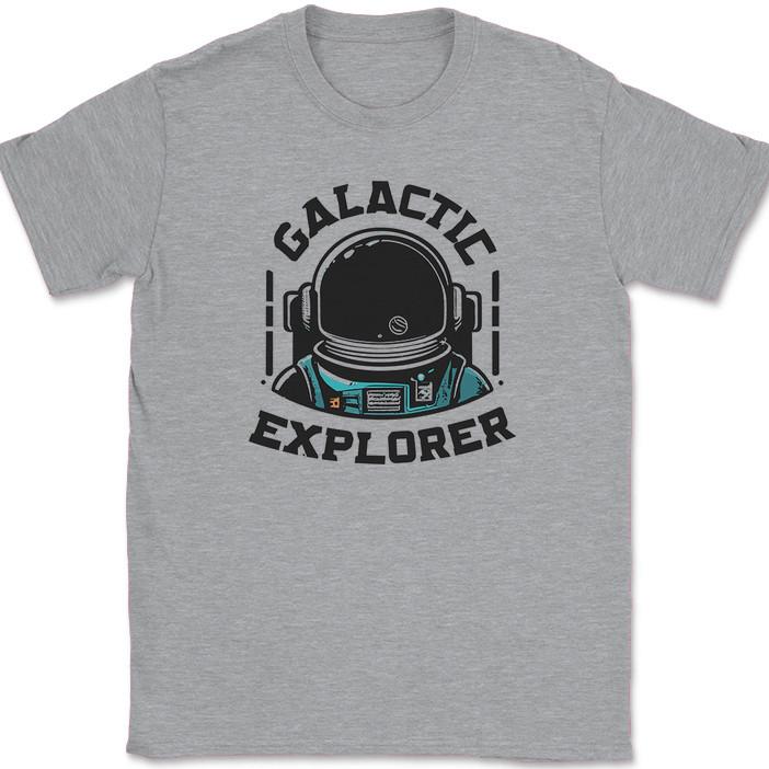 

Galactic Explorer T-Shirt Funny Sci-Fi Space Astronaut Humor Graphic Tee 2XL