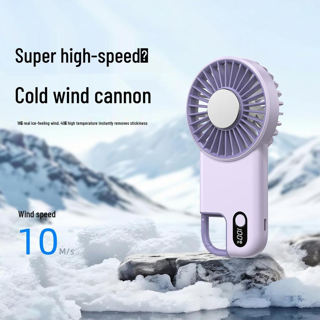 Portable Mini Handheld USB Fan with Adjustable Wind Speeds