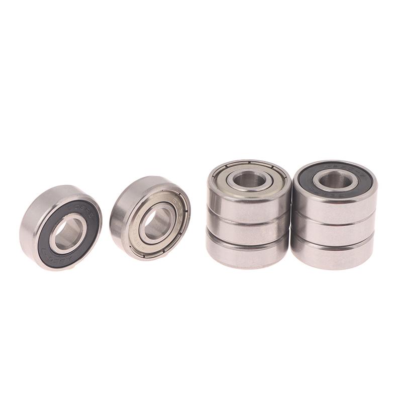 10Pcs 608Zz/608Rs Abec-7 Deep Groove 8X22X7Mm Mini Ball Bearing Carbon Steel For Skateboard Scooter 3D Printer Parts