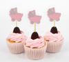 Darling Souvenir| Ozdoby na muffiny do kočárku na oslavu narození miminka| Dekorace na dezert - sada