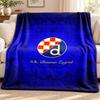 GNK Dinamo Zagreb deka Flísová deka Měkká útulná plyšová přehoz na pohovku postel Lehká domácí dekorace Venkovní kempování