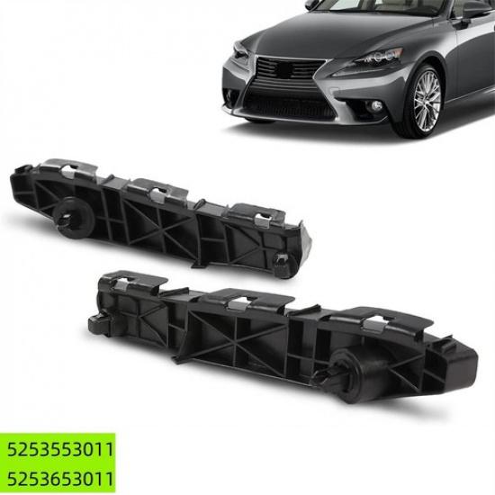Right+Left Side Front Bumper Bracket Set For Lexus IS250 IS350 Base 2006-2013