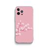 Pink Sakura Phone Case For iPhone 15 14 13 12 11 Pro Max Xs Xr X 7 8 Plus 12 13 Mini Silicone Clear Cover