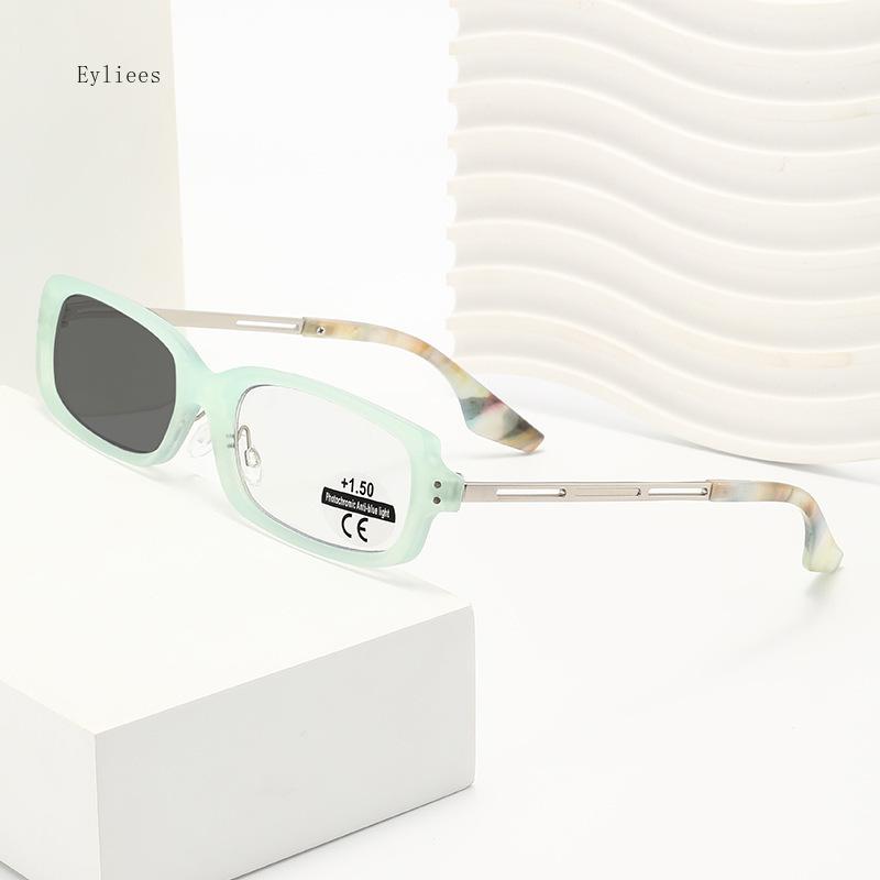 Photochromic Reading Glasses Women Men Outdoor Shade Sunglasses Anti Blue Light Far Eyewear Gafas De Lectura Hombre Óculos
