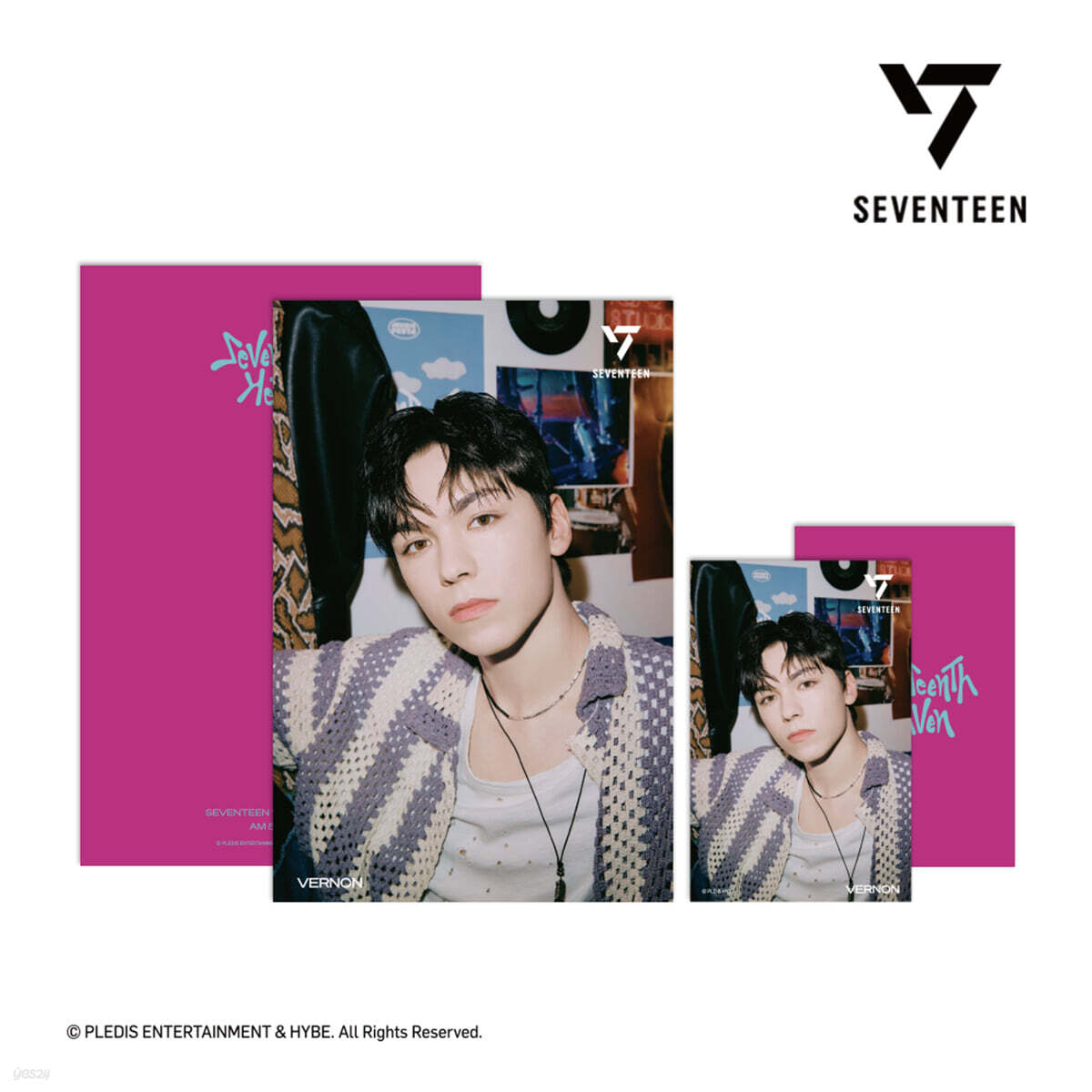 

[SEVENTEEN - SEVENTEENTH HEAVEN] 3D Lenticular Postcard [AM 5:26 ver.][Vernon ver.]