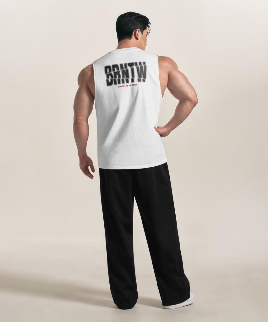 BORN TO WIN Brntw Halftone Sleeveless [White]